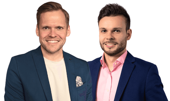 Christian und Dominik, Gründer von heylead aus Bonn