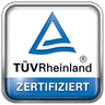 TÜV Rheinland zertifiziert